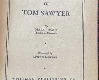 Tom Sawyer by Mark Twain. Whitman Publishing Co. 1944. Photo 2 of 3. 