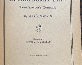 Huckleberry Finn by Mark Twain. Photo 2 of 3. 