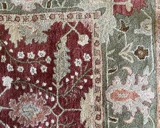 Pottery Barn Wool Area Rug. Measures 9' x 12.' Photo 2 of 3.