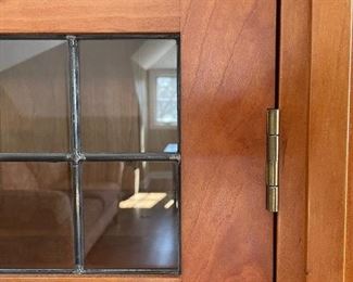 Stickley Cherry Cabinet. Measures 59" W x 14" D x 59.5" H. Photo 3 of 3.