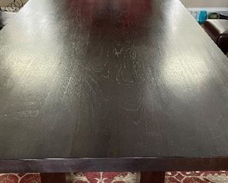 John Erdos Reclaimed Teak Dining Room Table. Measures 86.5" W x 43" D x 31" H with 29" Clearance. Photo 1 of 3. 