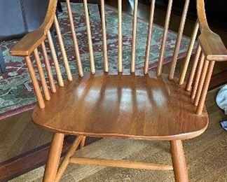 Set of Oak Windsor Chairs. Photo 1 of 2. 