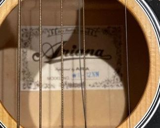 Ariana Guitar with Case.  Photo 1 of 2. 