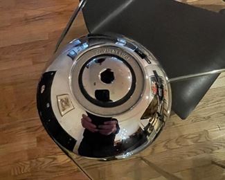 Vintage Baleri Italia Chrome & Glass Dining Table. Measures 92" L x 53" W x 29" H. Photo 2 of 5.