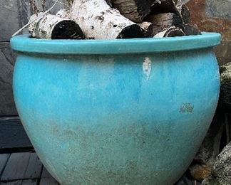 Glazed Ceramic Planter.