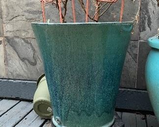 Glazed Ceramic Planter.