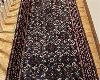 Vintage Herati Runner (India). Measures 2' 7" x 12' 1." Photo 1 of 2.