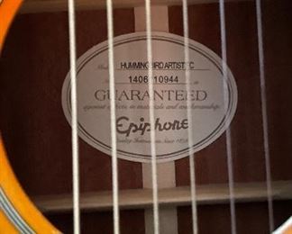 Epiphone Guitar. BRAND NEW With Case. Photo 2 of 3.