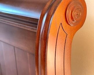 Queen Sleigh Bed. Photo 2 of 2.