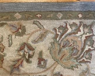 Floral Area Rug. Measures 7' 6" x 9' 5." Photo 2 of 2.