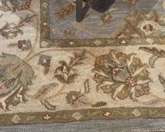 Floral Area Rug. Measures 7' 6" x 9' 5." Photo 1 of 2.