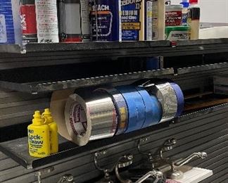 WD40 and Electrical Tape.