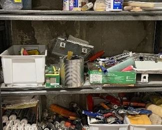 Caulk and Paint Supples.