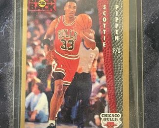 The Chicago Bulls "Hard Way Plaque" - Scottie Pippin, Michael Jordan, John Paxson, Horace Grant, B.J. Armstrong, Bill Cartwright Framed Trading Cards by Back 2 Back. Photo 2 of 7.