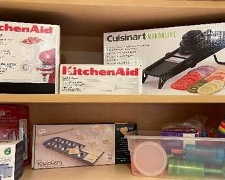 KitchenAid Meet Grinder. Cuisinart Mandoline.