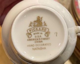 Pickard China, Natasha Pattern. Photo 2 of 3.