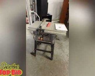 Performax 10 Inch Table Saw with stand, Tested Works