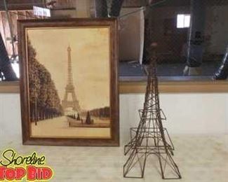 2Piece Picture of the Eifel Tower
