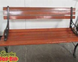 Cast Iron Bench