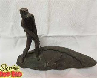 Original Limited Edition Solid Bronze Sculpture By Mark Hopkins