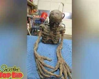 Super Cool Monster Coming Out of Ground Halloween Decoration