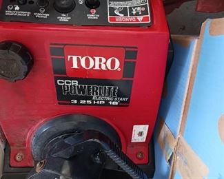 Toro 16-in 3.25 horsepower electric start snow thrower