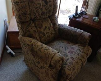 Floral recliner