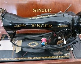 Singer antique sewing machine