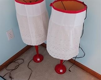 Pair of 1970s table lamps