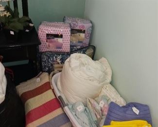 Several Linens and bedding new unused