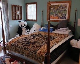 For poster full size bed