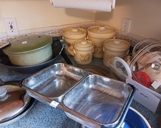 Ironstone canister set