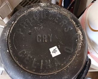 Antique milk can from the farm