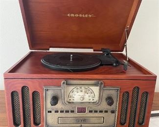 Crosley Radio, Record and CD player. Instruction book.     $80.00