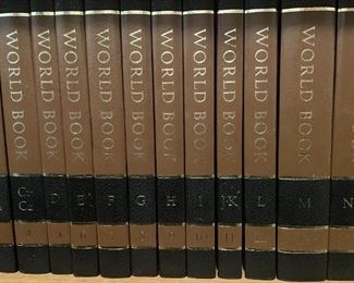 Complete Set of World Book Encyclopedia's and Year Books.                                                                                                                      $200.00 for both. Excellent Value.