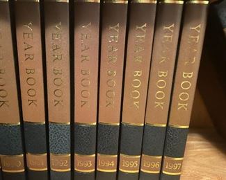 Complete Set of World Book Encyclopedia's and Year Books.                                                                                                                      $200.00 for both. Excellent Value.
