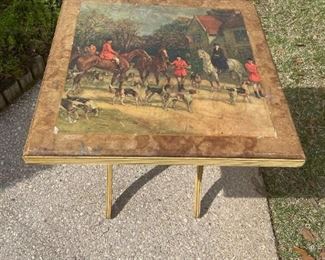 Folding Fox and Hound Table                                                                     $45.00