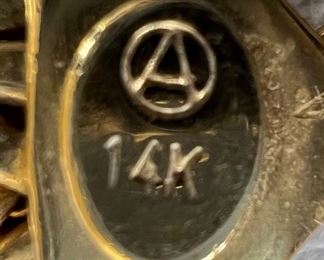 14K Gold Necklace by Carolee