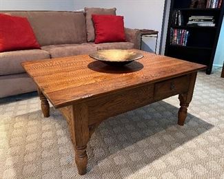 2 Drawer Rectangular Coffee Table