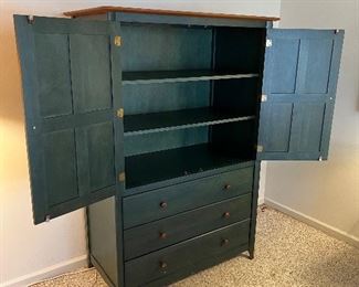 Nadeau 2 Door / 3 Drawer Wardrobe