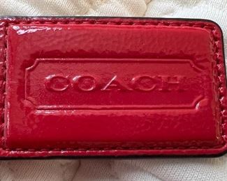 Women's woven handbag by Coach