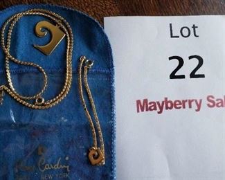 Vintage Pierre Cardin Necklace and Bracelet