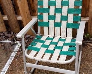 Vintage Outdoor Chair Rocker
