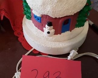 Vintage Christmas house