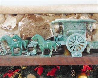 Oriental carved stone