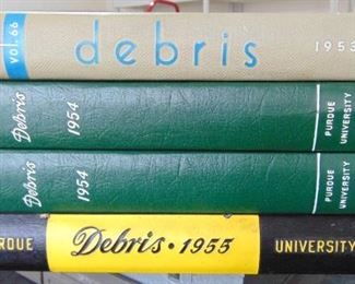 Perdue University Yearbooks Including Neil Armstrong and Gene Cernan and maybe even the infamous D.B. Cooper!