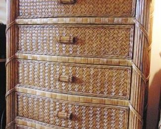 Rattan Chest of Drawers
