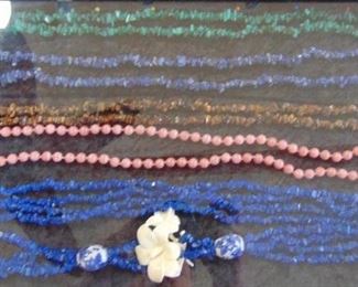 Lapis , Tigers eye , Malachite , 