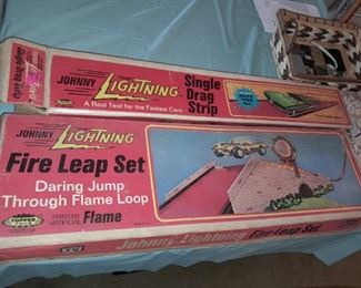 Original Johnny Lightning Toy Tracks In Box 