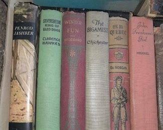 Assorted Antique Books